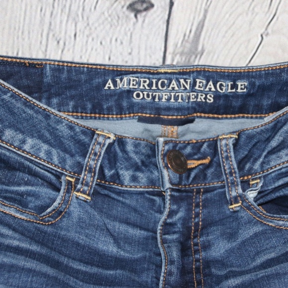American Eagle dark wash jeans - Picture 2 of 8
